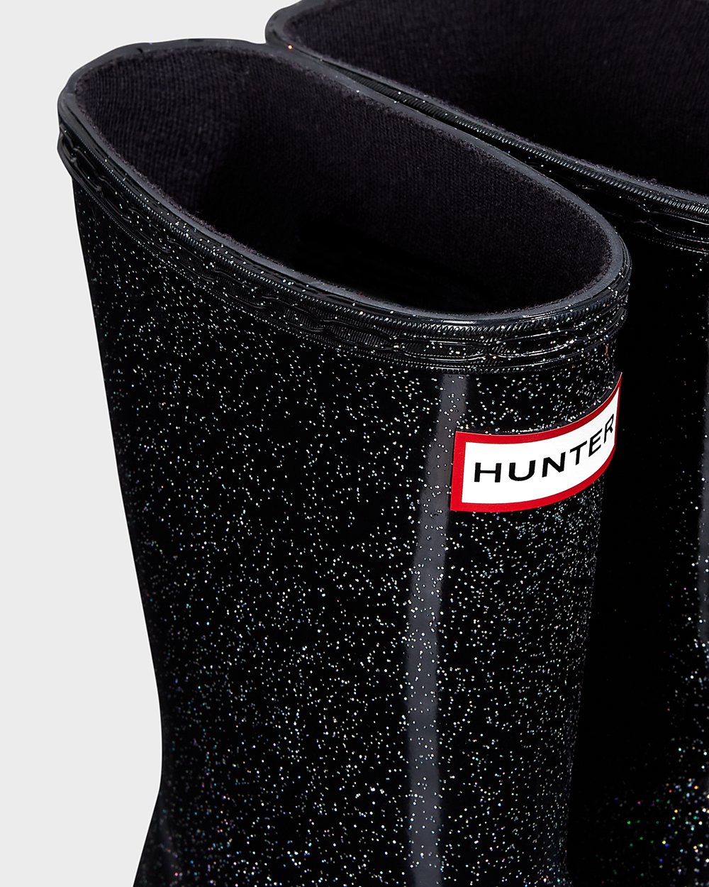 Bottes de Pluie Hunter Original First Classic Starcloud Enfant Noir Multicolore RCEJYKB-96